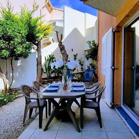 Le Marine Rez De Jardin Direct Plage Parking Prive Climatise Sete Exterior photo